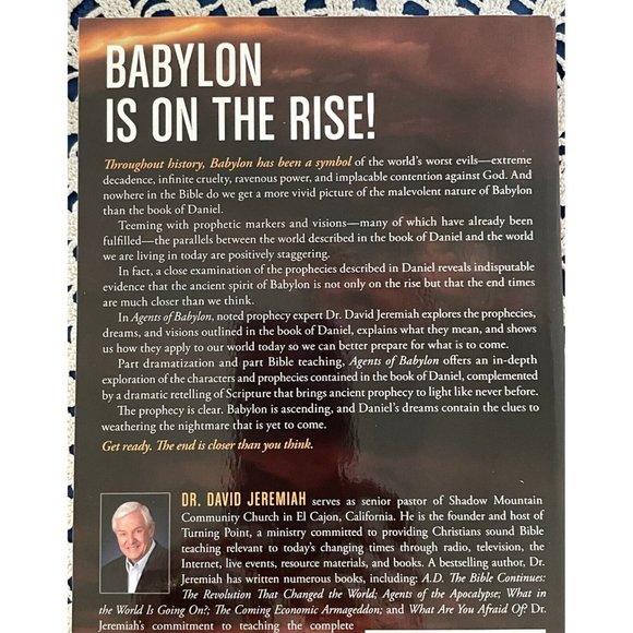 Agents Of Babylon: What The Prophecies Of David Tell Us About End Of Days Book - Picture 3 of 4